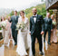 Charming Lace Long Sleeve V-Neck Mermaid Long Wedding Dresses, FC1656