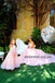 Pink Sweet Heart Wedding Dress, Tulle Applique Backless Wedding Dress, KX485