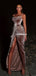 Spaghetti Straps Velvet Mermaid Sexy Slit Prom Dresses with Pearls, FC6513