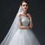 Long Wedding Dress, Charming Wedding Dress, Off Shoulder Wedding Dress, Tulle Bridal Dress, Beading Wedding Dress, Applique Wedding Dress, Gorgeous Wedding Dress, LB0712