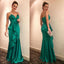 Spaghetti Straps Prom Dress, V-Neck Prom Dress, Backless Prom Dress, Sexy Prom Dress, Mermaid Prom Dress, Soft Satin Prom Dress, KX74