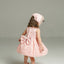 Pink Lace Pixie Tutu Dresses, Cheap Popular Sleeveless Flower Girl Dresses, KX762