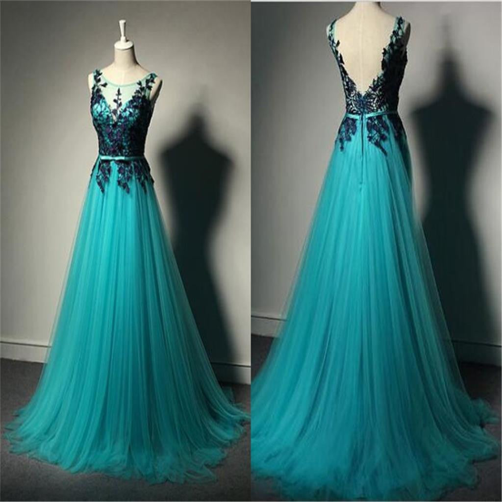 Tulle  Prom Dresses,V-Back Prom Dresses,Floor-length Prom Dresses, Custom Prom Dresses,Party Dresses ,Cocktail Prom Dresses ,Evening Dresses,Long Prom Dress,Prom Dresses Online,PD0202