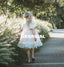 Cheap Tulle Lace Flower Girl Dresses, Simple Backless Popular Little Girl Dresses, KX986