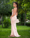 Gorgeous Straight Neck Mermaid Backless Long Prom Dresses, FC6466