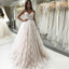 New Arrival Sweet Heart A-Line Wedding Dress, Lace Charming Backless Tulle Luxury Wedding Dress, LB0830